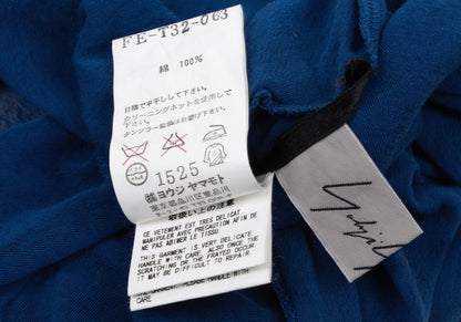 Yohji Yamamoto FEMME Cotton Sheer Tank Top Blue Size 2