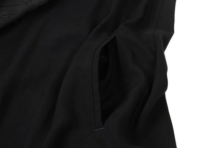 Yohji Yamamoto collections 23SS Crinkled Dress Black Size 2