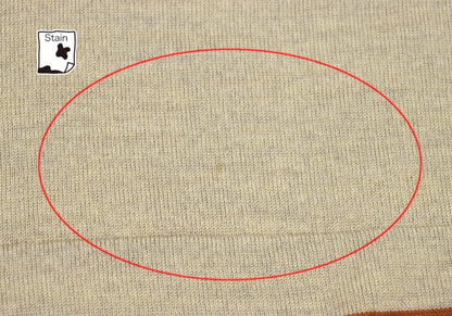JOHN SMEDLEY Merino Wool Trim Knit Sweater Beige Size S
