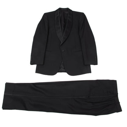 Christian Dior MONSIEUR Wool Suit Set Black Size F