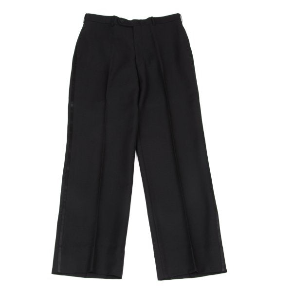 Christian Dior MONSIEUR Wool Suit Set Black Size F