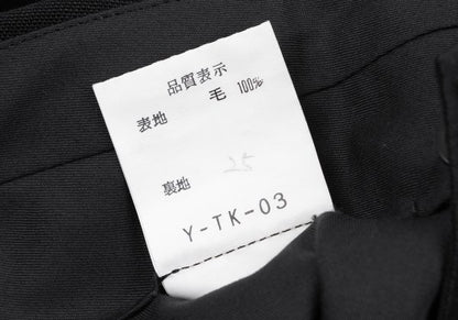 Christian Dior MONSIEUR Wool Suit Set Black Size F