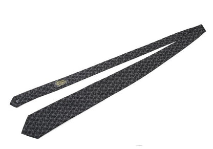 VivienneWestwood ACCESSORIES Silk Orb All-over Tie Black