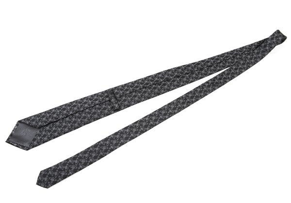 VivienneWestwood ACCESSORIES Silk Orb All-over Tie Black