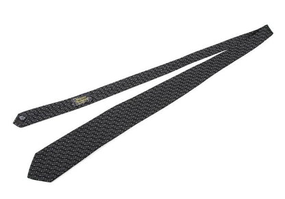VivienneWestwood ACCESSORIES Silk Orb Silhouette Tie B&W