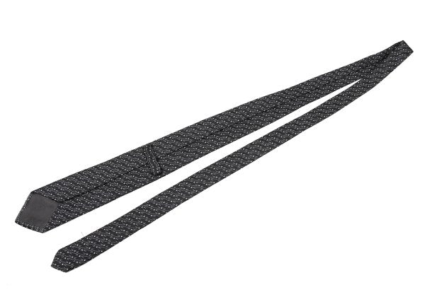 VivienneWestwood ACCESSORIES Silk Orb Silhouette Tie B&W