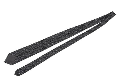 VivienneWestwood ACCESSORIES Silk Orb Silhouette Tie B&W