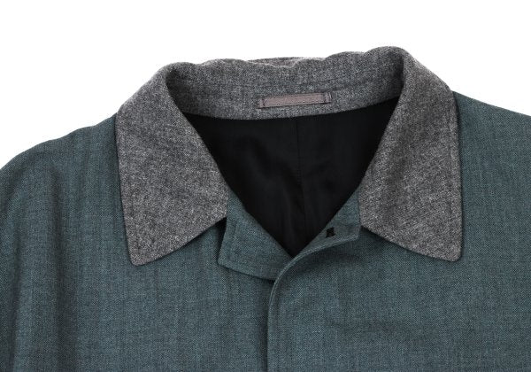 COMME des GARCONS HOMME PLUS Wool Panel Jacket Navy Size M