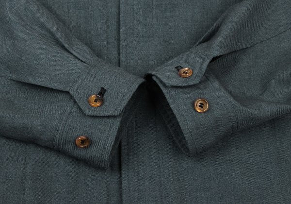 COMME des GARCONS HOMME PLUS Wool Panel Jacket Navy Size M