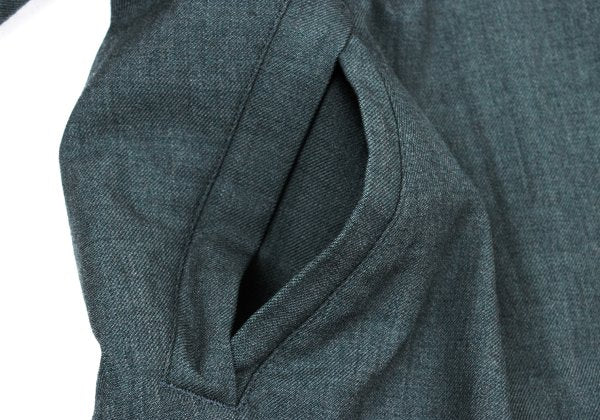COMME des GARCONS HOMME PLUS Wool Panel Jacket Navy Size M
