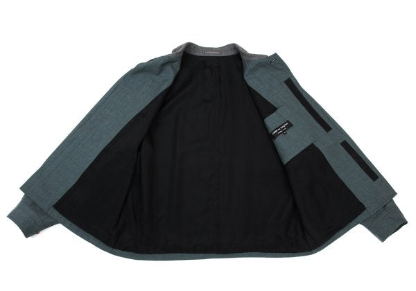 COMME des GARCONS HOMME PLUS Wool Panel Jacket Navy Size M