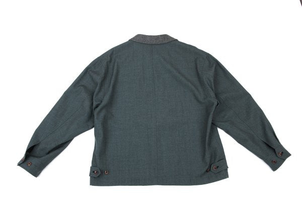 COMME des GARCONS HOMME PLUS Wool Panel Jacket Navy Size M