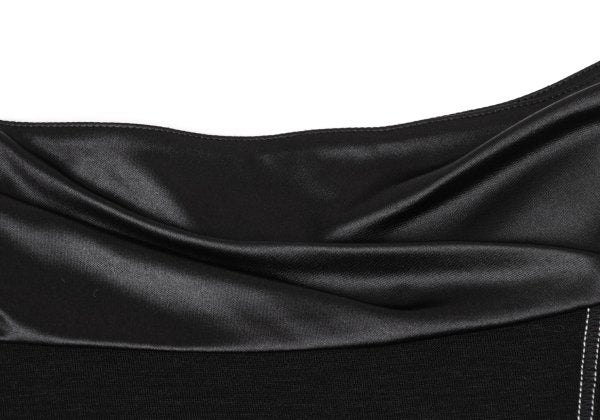 HIROKO KOSHINO Waist Stitch Design Skirt Black Size 40