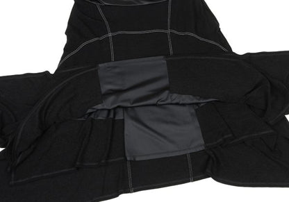 HIROKO KOSHINO Waist Stitch Design Skirt Black Size 40