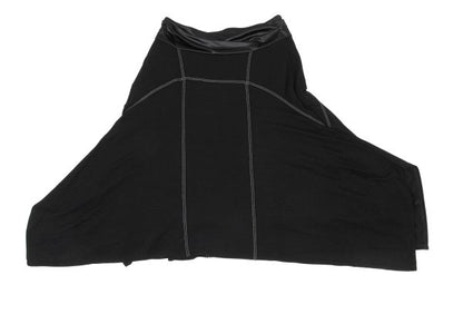 HIROKO KOSHINO Waist Stitch Design Skirt Black Size 40