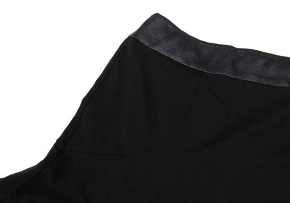 HIROKO BIS Quilted Flared Skirt Black Size 9