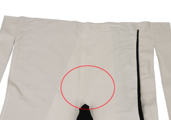 ISSEY MIYAKE A-POC Bicolor Wrap Pants Beige/Black Size 2