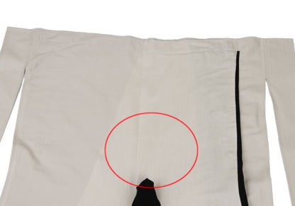 ISSEY MIYAKE A-POC Bicolor Wrap Pants Beige/Black Size 2
