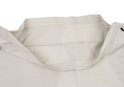 ISSEY MIYAKE A-POC Bicolor Wrap Pants Beige/Black Size 2