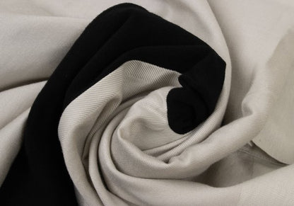 ISSEY MIYAKE A-POC Bicolor Wrap Pants Beige/Black Size 2