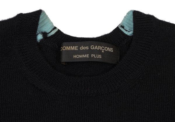 COMME des GARCONS HOMME PLUS Multi Wool Sweater Size S