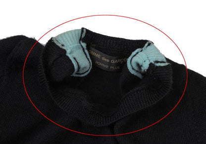 COMME des GARCONS HOMME PLUS Multi Wool Sweater Size S