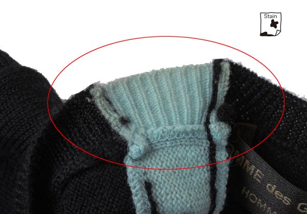 COMME des GARCONS HOMME PLUS Multi Wool Sweater Size S