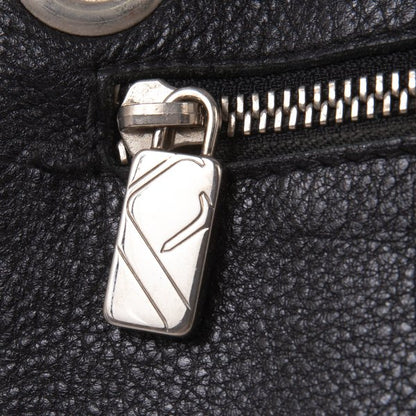 FURLA Leather Shoulder Bag Black