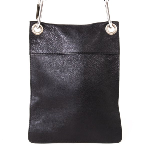 FURLA Leather Shoulder Bag Black
