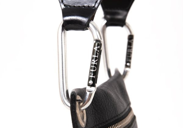 FURLA Leather Shoulder Bag Black