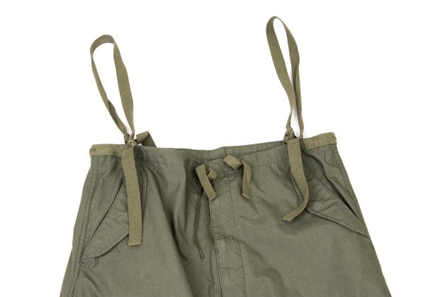 BEAMS BOY Drawstring Military Midi Skirt Khaki Size L