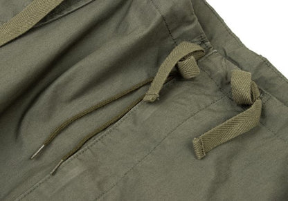 BEAMS BOY Drawstring Military Midi Skirt Khaki Size L