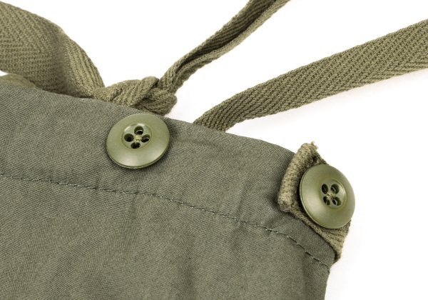 BEAMS BOY Drawstring Military Midi Skirt Khaki Size L