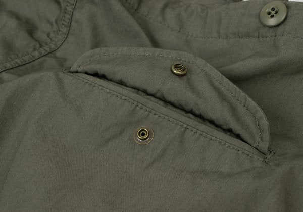 BEAMS BOY Drawstring Military Midi Skirt Khaki Size L