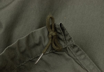 BEAMS BOY Drawstring Military Midi Skirt Khaki Size L