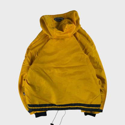 FIRST DOWN 90s Fleece Hoodie Black Size M