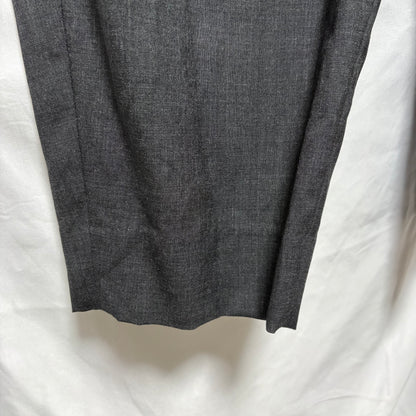kolor 21SS Asymmetric Wool Cropped Pants Gray Size 2