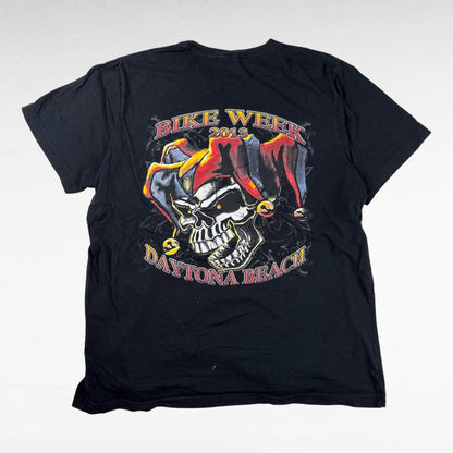 Canvas Short Sleeve T-Shirt Black Size XL