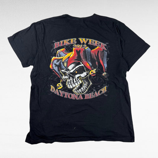 Canvas Short Sleeve T-Shirt Black Size XL