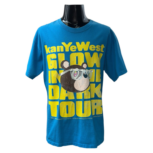 Kanye West 00s T-Shirt Blue Size L