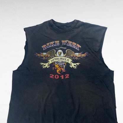 unknown Sleeveless T-Shirt Black Size XL