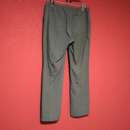 Vintage Pleats Please Green Slit Stitch Pleats Pants Size 1