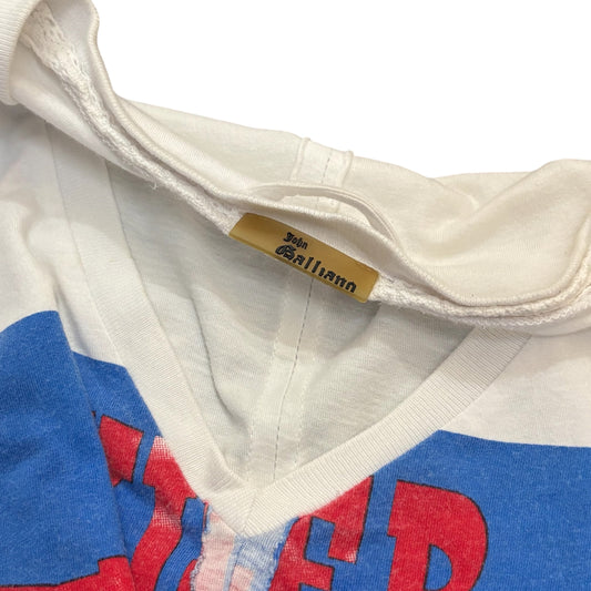 John Galliano 00s Graphic T-Shirt Slim Fit Size M