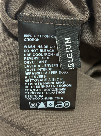 Ann Demeulemeester Brown T-Shirt Size S