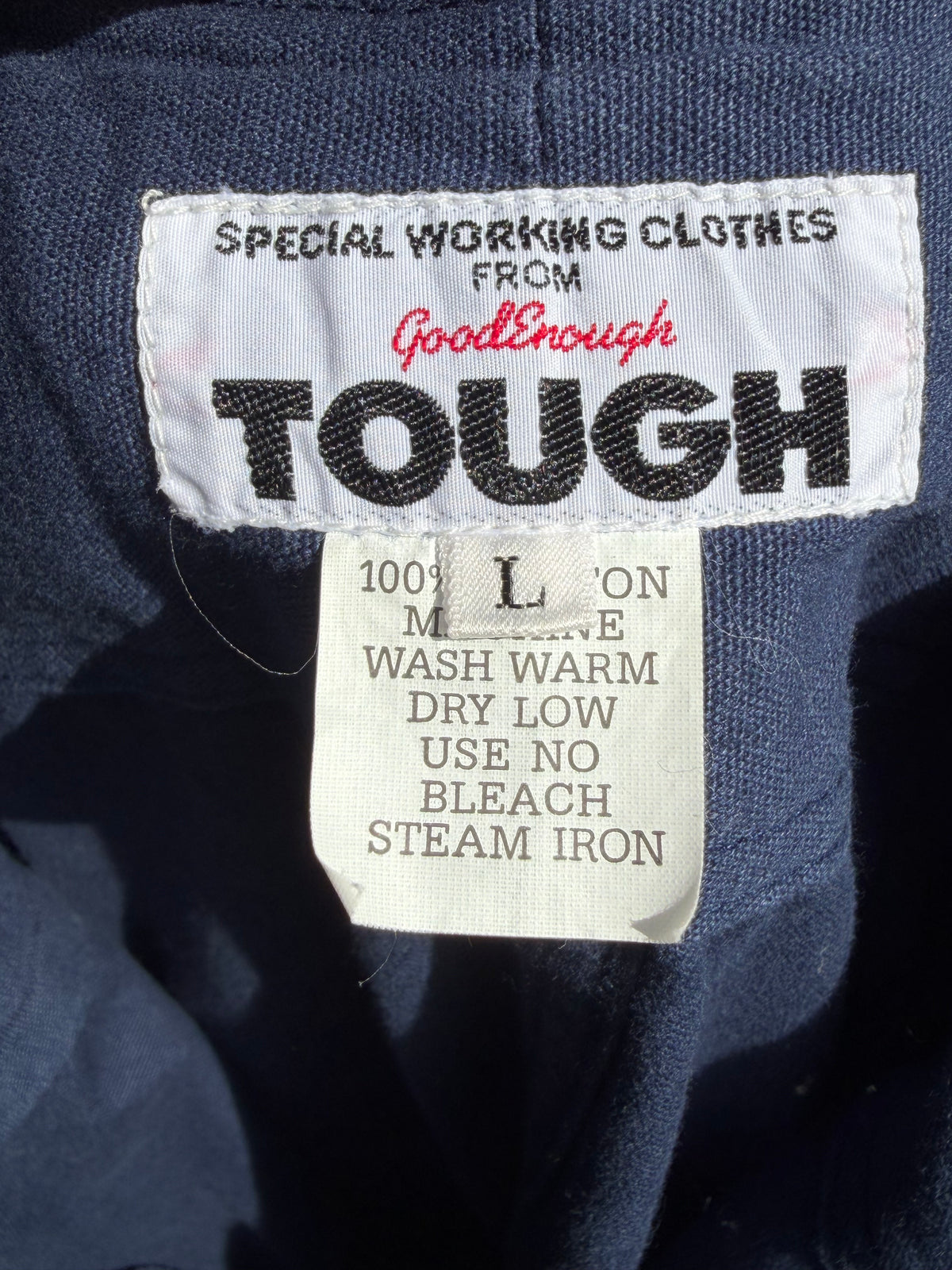 GOODENOUGH Navy Overalls Size L