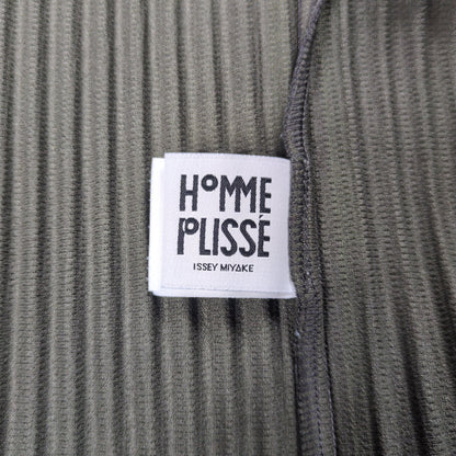 HOMME PLISSE ISSEY MIYAKE 25AW Half Zip Pleats Top Size 2