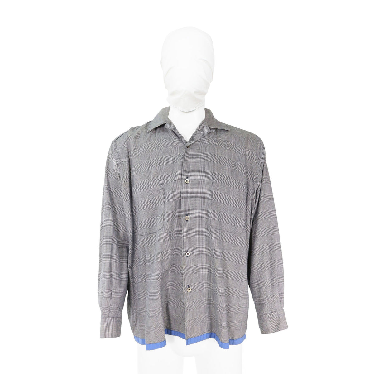 COMME des GARCONS Gray Cotton Long Sleeve Shirt