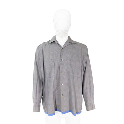 COMME des GARCONS Gray Cotton Long Sleeve Shirt