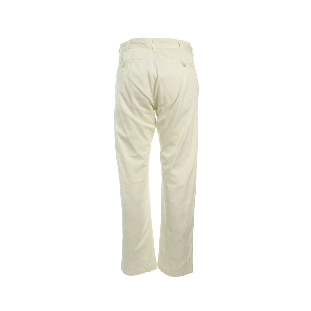 HELMUT LANG White Cotton Jeans Size 44