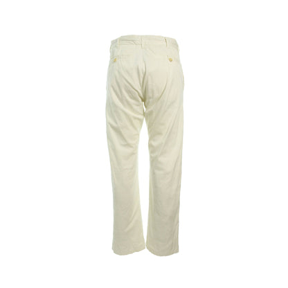 HELMUT LANG White Cotton Jeans Size 44